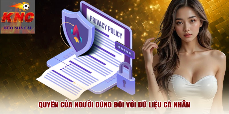 Quyền của người dùng đối với dữ liệu cá nhân