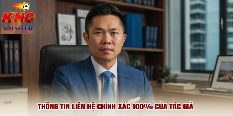 Thông tin liên hệ chính xác 100% của tác giả